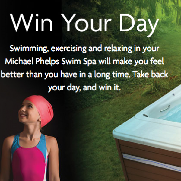 Master Spas: Win a Michael Phelps Legend Series LSX 800 hot tub