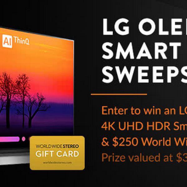 World Wide Stereo: Win a LG 55-inch OLED 4K UHD HDR Glass Design Smart TV