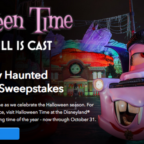 Disney Parks: Win a trip for four to the Disneyland Resort in California