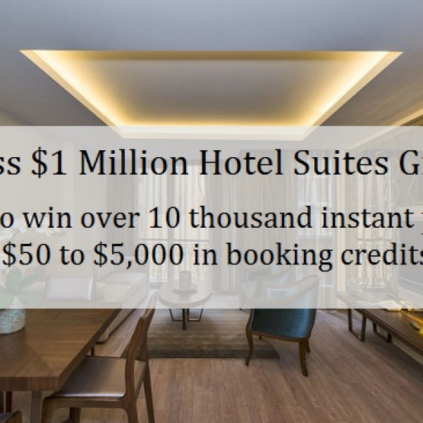 Suiteness: Win $1 Million in prizes