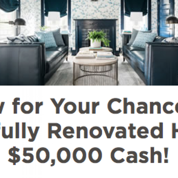 HGTV: Win a Newly Renovated Home and $50,000