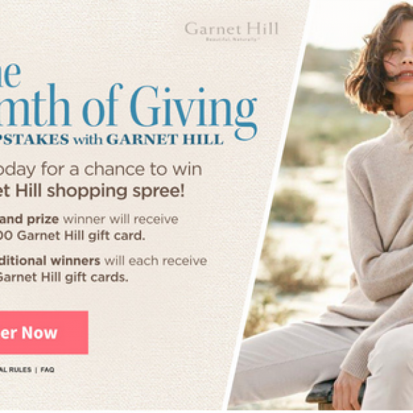 Traditional Home: Win $10,000 worth of Garnet Hill Gift Cards