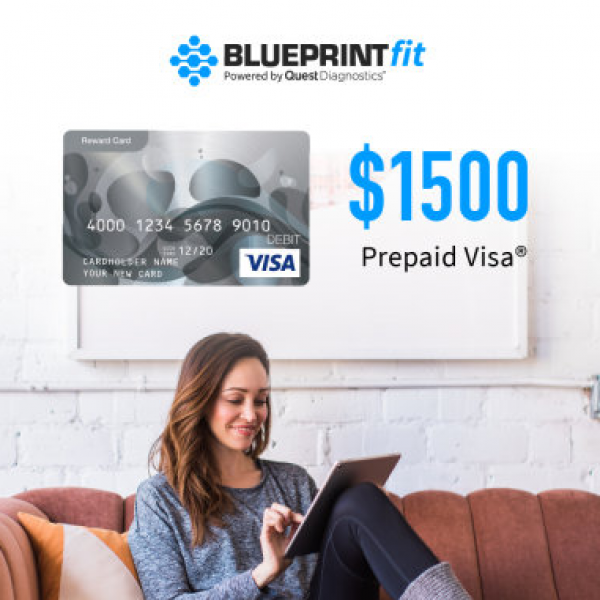 BlueprintFit: Win a $1,500 Visa Gift Card