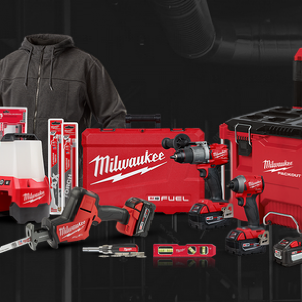 Milwaukee Tools: Win a $1700 Milwaukee Tools Prize Pack