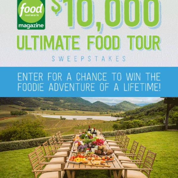 Food Network: Win $10,000