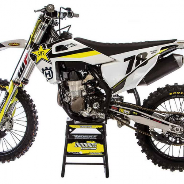 Rockstar: Win a 2019 Husqvarna FC450 Dirt Bike