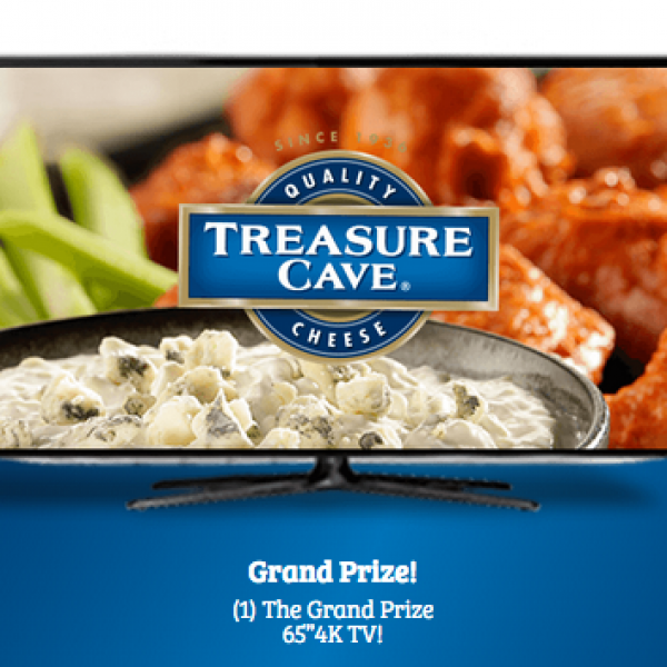 Saputo Cheese: Win a 65” LED Smart 4K TV and more