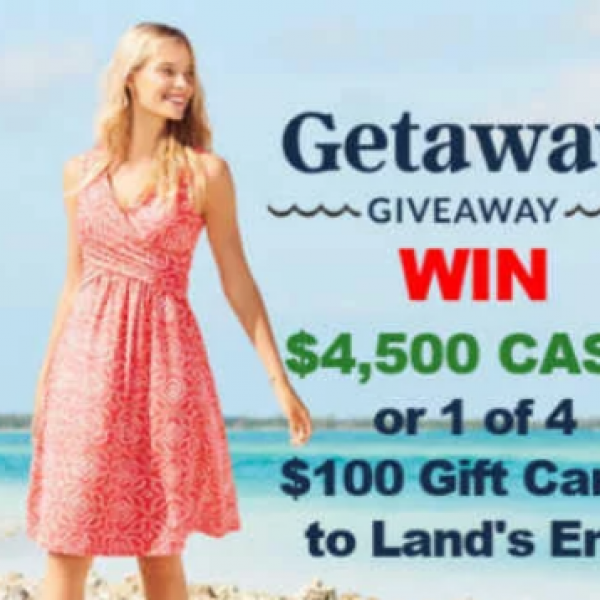 Expired! Land’s End: Win $4,500 and $100 Gift Cards