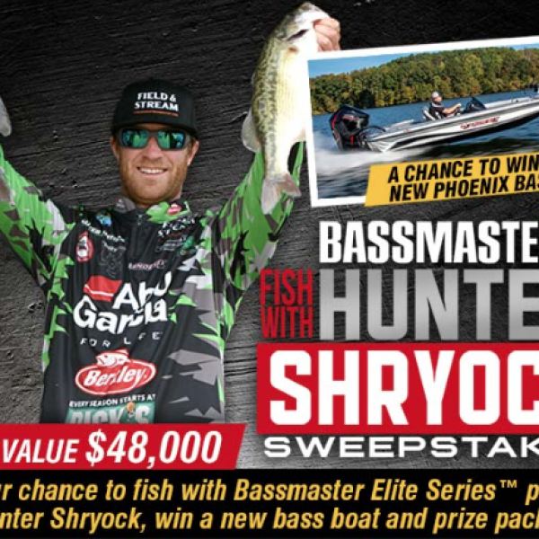 Expired! Bassmaster: Win a New Phoenix Bass Boat, Fishing Trip and a Prize Pack