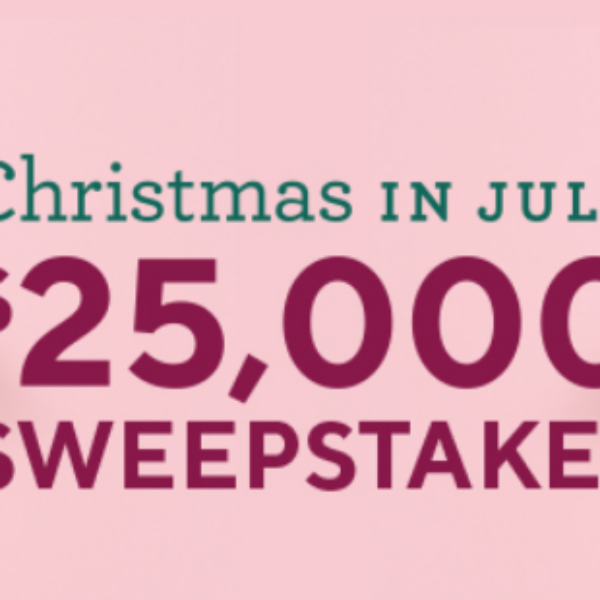 QVC Christmas In July: Win $25,000