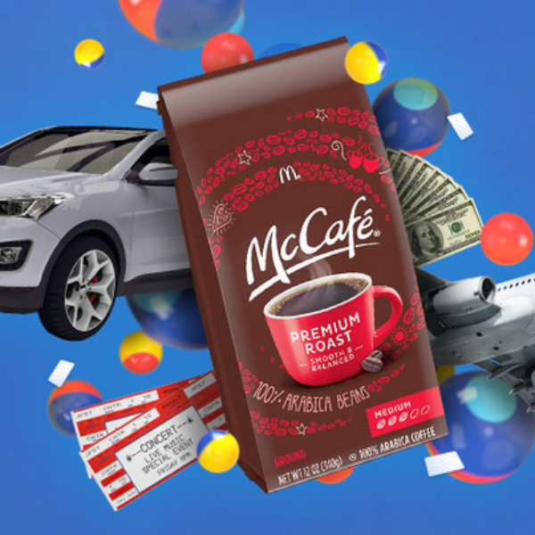 Expired! McCafe: Win A Ford Escape, a Vacation, Event Tickets and Gift Cards