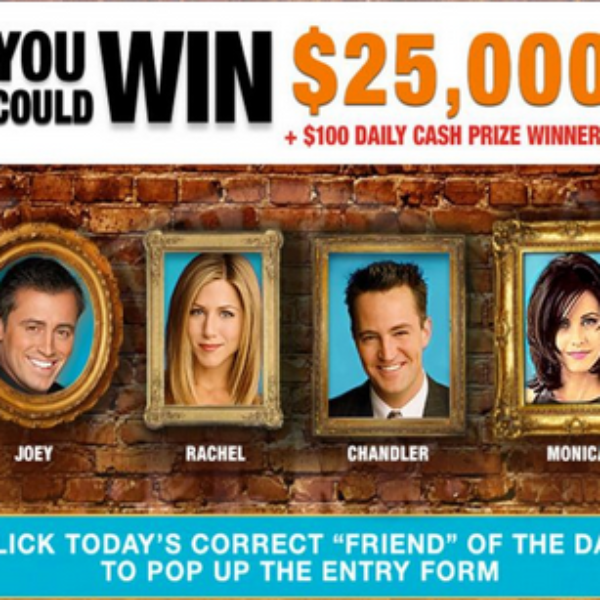 Expired! Friends on TBS: Win $25,000