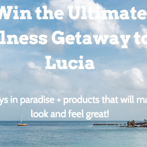 Expired! Win a 3 night getaway for 2 to St Lucia including Daily breakfast, Yoga and Spa Treatments, and more