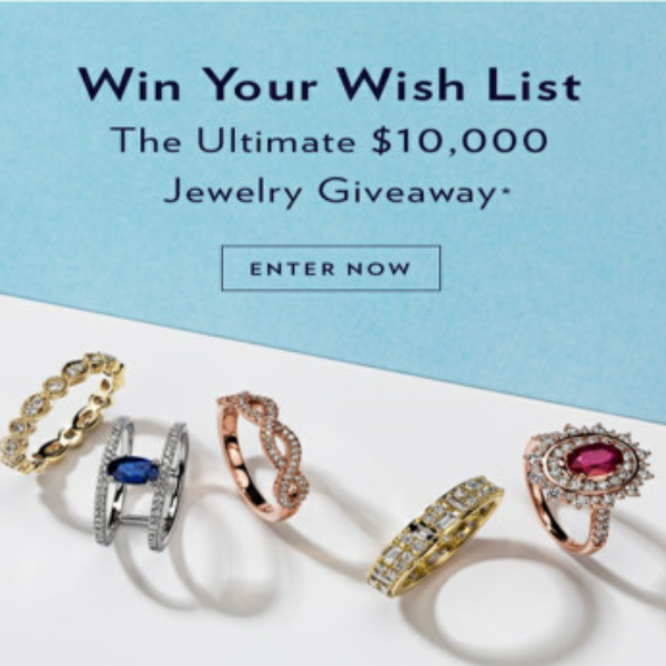 Expired! Blue Nile: Win a $10,000 Jewelry Shopping Spree