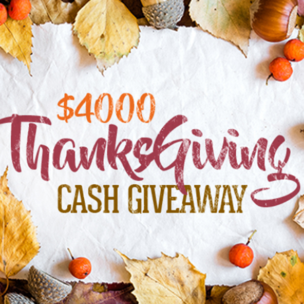 Expired! Digital Ivy Thanksgiving Cash Giveaway: Win $4,000