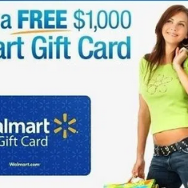 Expired! Walmart: Win one of five $1,000 Gift Cards