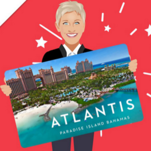 Expired! Ellen DeGeneres: Win a 5-Night Stay at Atlantis Paradise Island Resort