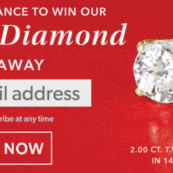 Expired! Ross-Simons: Win a Pair of 2 Carat Diamond Stud Earrings worth $4,995