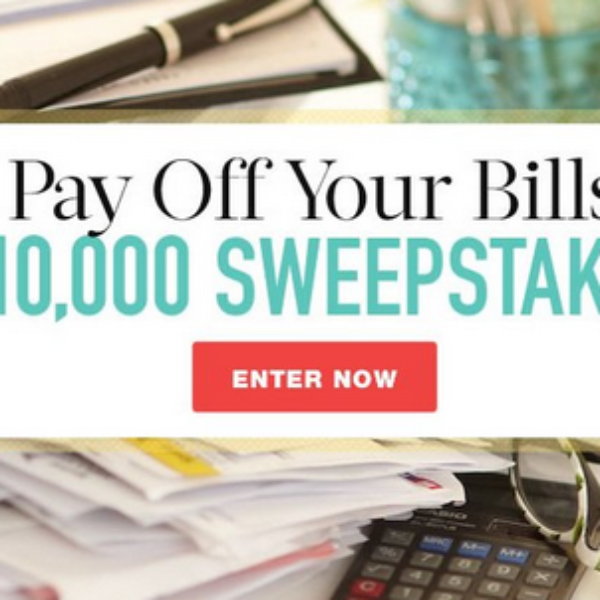 Expired! Martha Stewart Payoff Your Bills: Win $10,000!