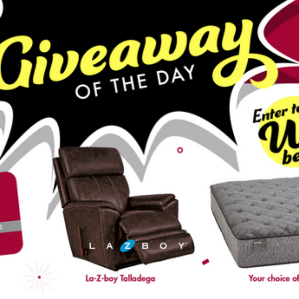 Expired! Slumberland: Win a La-Z-Boy Talladaga Recliner or a Mattress