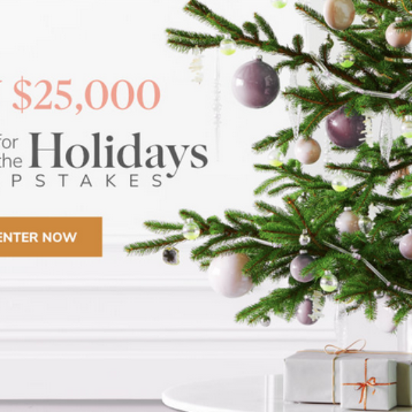 Expired! Martha Stewart Home For The Holidays: Win $25,000