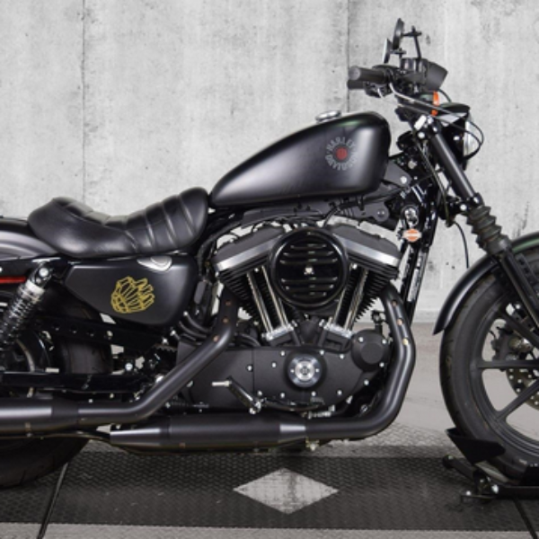 Expired! American Crew: Win a 2019 Black Denim Harley-Davidson Iron 883 motorcycle