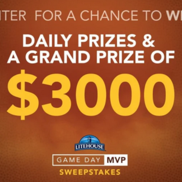 Expired! Litehouse Foods: Win $3,000, a 65″, Yeti Coolers, and more!