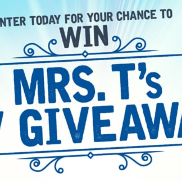 Expired! Mrs. T’s Pierogies: Win $1,500 Visa gift card and a year’s supply of Mrs. T’s Pierogies