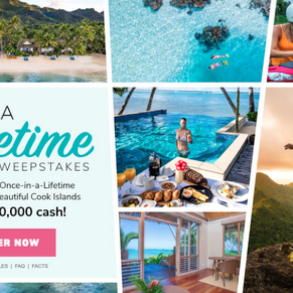 Martha Stewart: Win $10,000 and a Trip for 2 to the Cook Islands