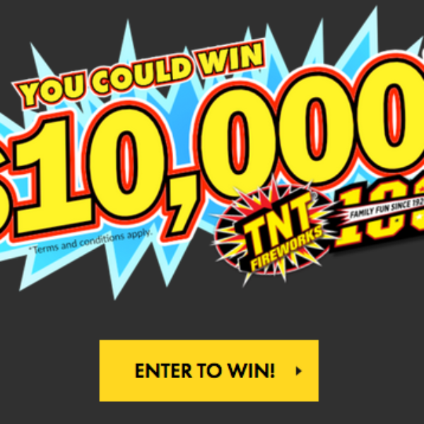 TNT Fireworks: Win $10,000