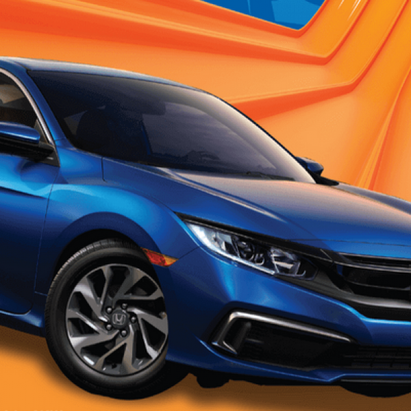 Hot Wheels: Win a 2020 Honda Civic Coupe LX CVT Car