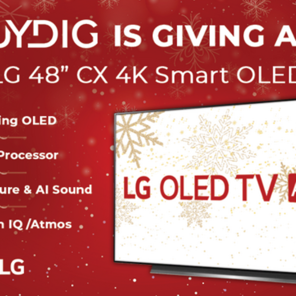 BuyDig: Win a LG 48″ CX 4K Smart OLED TV with AI ThinQ