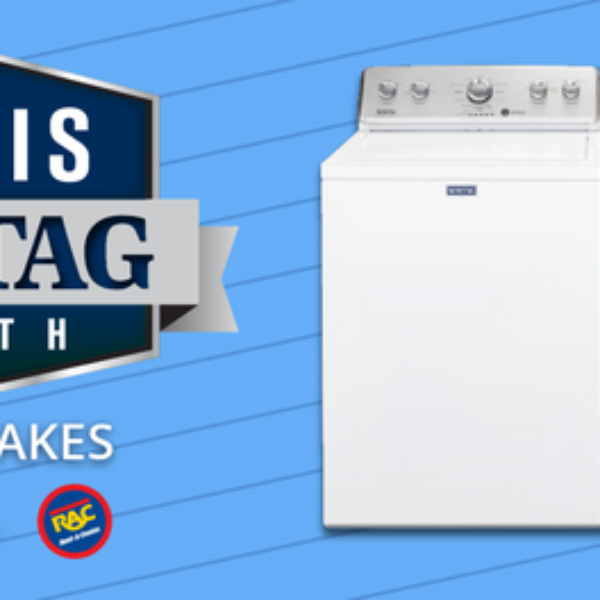 May is Maytag Month: Win a Washer and Dryer set valued at $1,448