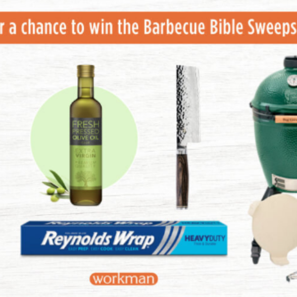 Barbecue Bible: Win Big Green Egg grill, Knife set, Grilling Tools, and More