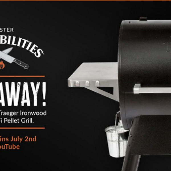 BBQ Guys $1,500 Master the Grill: Win a Traeger Ironwood Pellet Grill