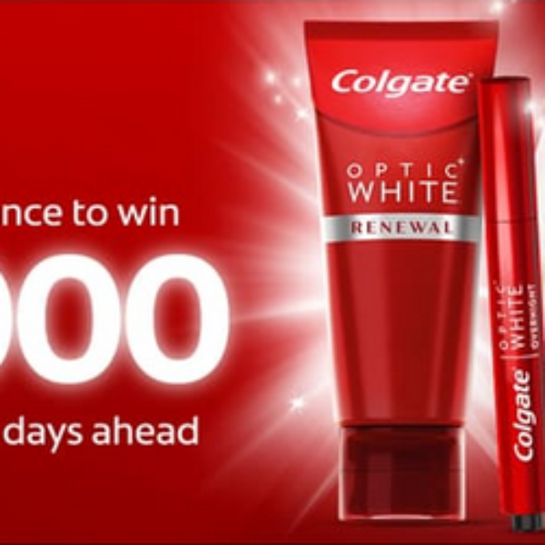 Colgate Optic White Bright Smiles: Win $10,000 and More