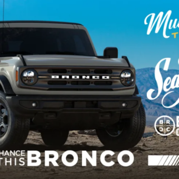 Sea Foam: Win a 2021 Ford Bronco Big Bend Edition valued at $40,000