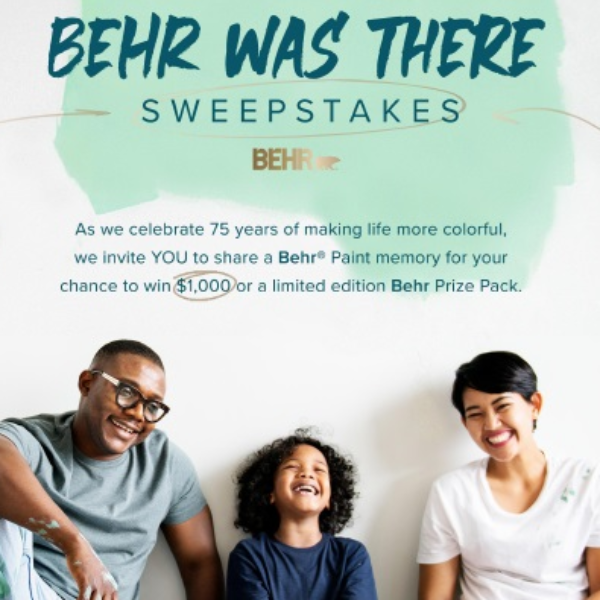 Behr Was There 75th Anniversary: Win $1,000 and More