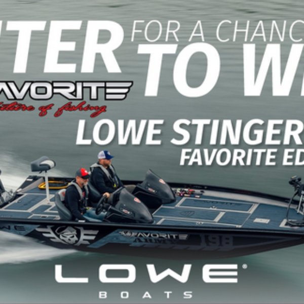 MLF: Win a Lowe Stinger 198 bass boat worth $55,000