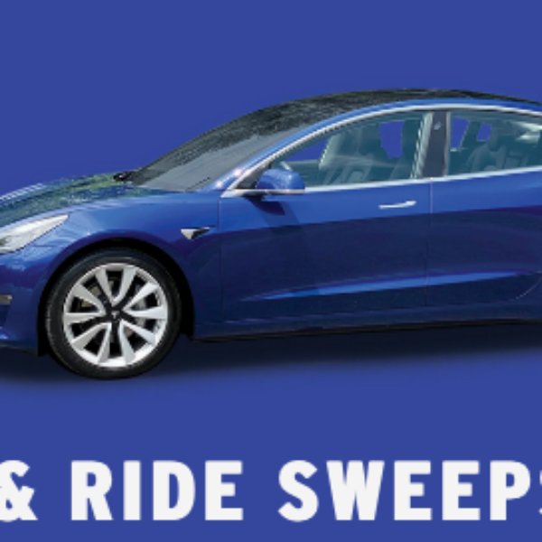 Crunch: Win a Tesla, a Samsung 55” Smart TV and More