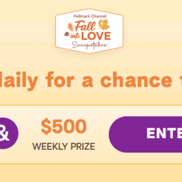 Hallmark Channel’s Fall Into Love: Win $10,000