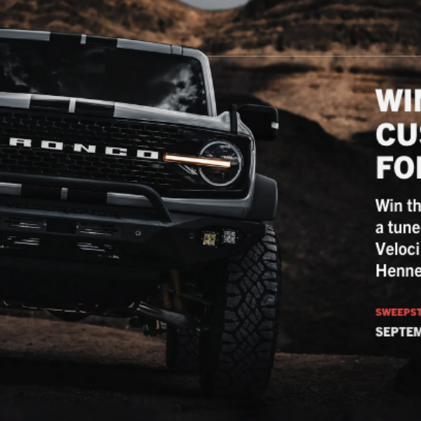 The Ridge x Hennessy: Win a New Ford Bronco or $75,000