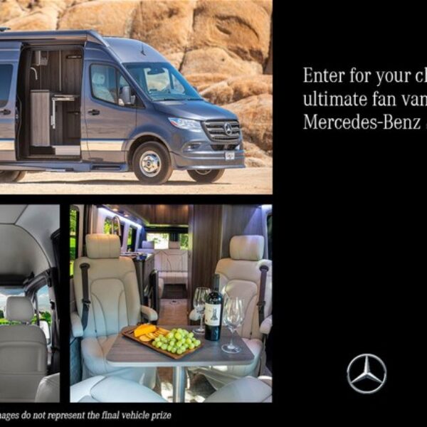 Dan Patrick Show: Win a 2022 Mercedes-Benz Sprinter 3500XD Cargo Van worth $191,195