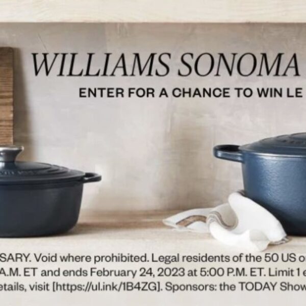 Williams Sonoma: Win a Le Creuset Cookware Set worth $595