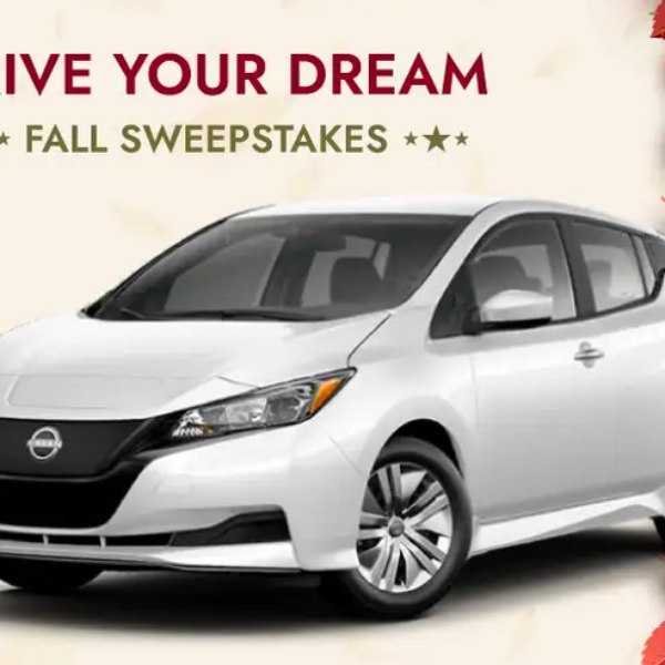 Shop LC Drive Your Dream: Win a 2023 Nissan Leaf Electric Car