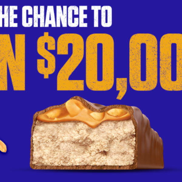Snickers: Win $20,000, Dick's Gift Cards and More